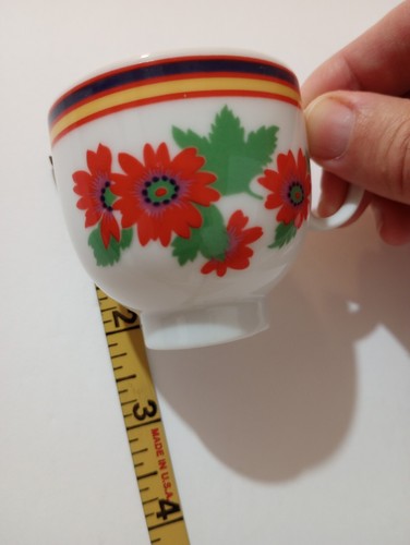 H & Co Heinrich Selb Bavaria China Tea Cup 2.25" And 2 Saucers 4.25" - Picture 2 of 9