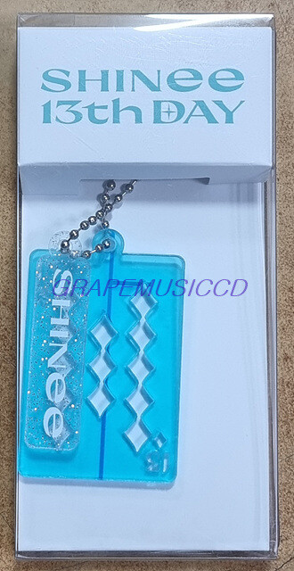 SHINee 13th Anniversary Special MD OFFICIAL GOODS ACRYLIC KEY RING