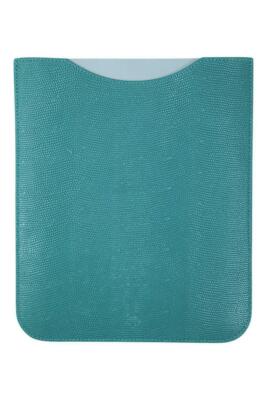 Mulberry smaragdgrün einfache iPad-Hülle Eidechse Druck (10'''' x 8,5'')
