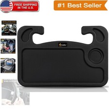 Compact Car Steering Wheel Desk with Cup Holder: The Ultimate Travel Companion