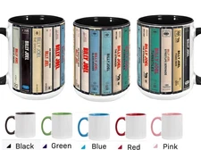 Billy Joel Albums Cassette Collection Retro Coffee Tea Mug Gift
