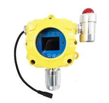 Hydrogen Detector Fixed H2 Gas Detector with 0-1000ppm Sound and Light Alarm