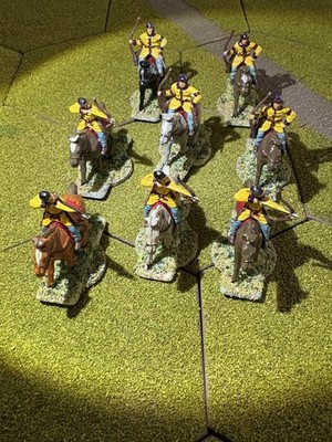 HaT 1:72 Persische leichte Kavallerie (8077) - nach einem Pfennig und gut bemalt