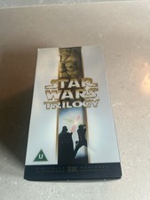 Star Wars Trilogy VHS Box Set Collectible Video Tapes Cassettes