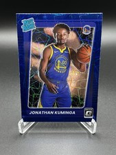 2021-22 Optic Jonathan Kuminga Rated Rookie Blue Velocity Prizm #190 RC