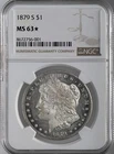1879-S  $1 MORGAN SILVER DOLLAR  ☆NGC STAR GRADE☆  NGC MS63☆  #8672756-001