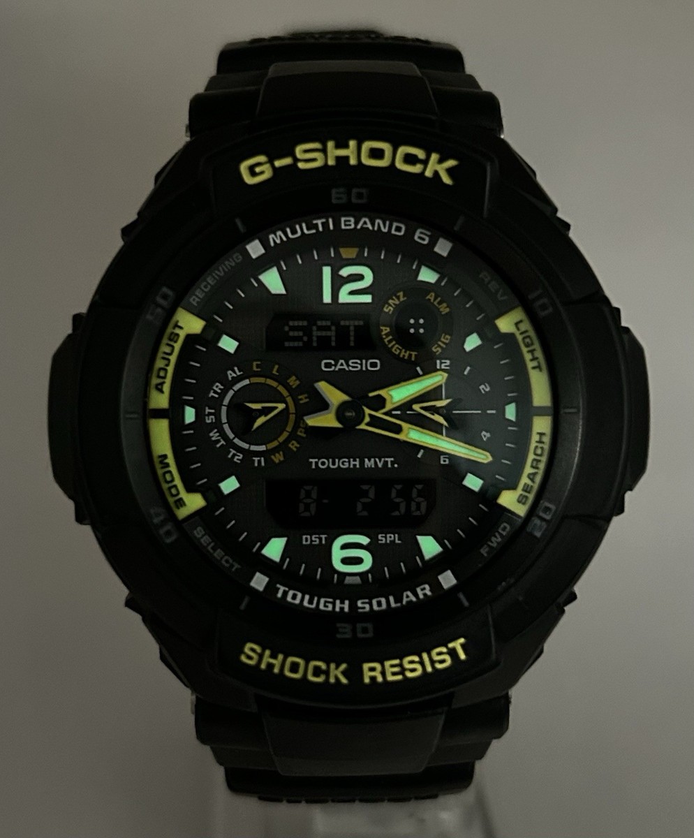Casio G-SHOCK Gw-3500b Gravity Master Sky Cockpit Tough