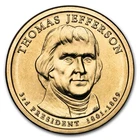 2007-P Presidential Dollar Thomas Jefferson — photo from another recent sale