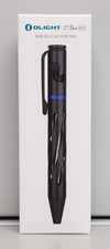 Olight OPen Mini Bolt Action Pen 3.7" Long Aluminum EDC Black, New Sealed