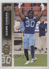 2022 Upper Deck CFL Gold Shawn Oakman #72 r6v
