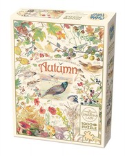 Cobble Hill 1000 Piece Puzzle - Country Diary: Autumn - Sample Poster Included