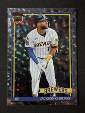 2026 Topps Series 1✨SP-Retro 1991 Silver Crackle Foil✨#T91-18 Jackson Chourio 