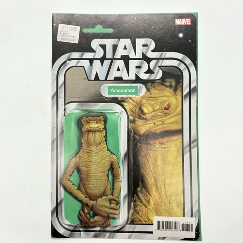 STAR WARS: Amanaman #17 Action Figure Cover Variant Comic Book Marvel 2021