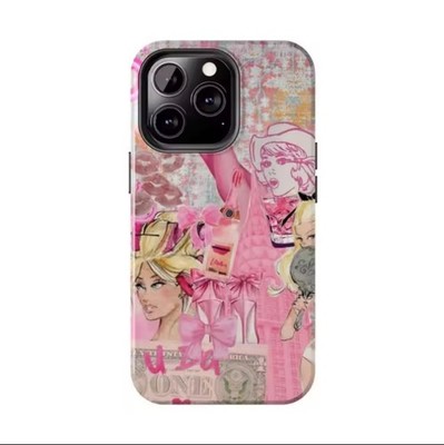 Girl MagSafe Handyhülle für Apple iPhone 13 12 11 14 15 Pro 16 Pro Max Plus