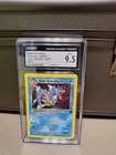 CGC 9.5 MINT+ Dark Gyarados 2000 Team Rocket 8/82 Holo Pokemon Card