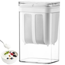 Colino Yogurt 1800 ml, Colino Yogurt Greco a Maglia Fine per Separazione Siero di Latte,...