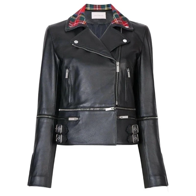 Christopher Kane Coats, Jackets & Vests Leather Outer Shell for
