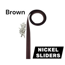 Continuous Zips No3 Nylon chain Nickel Sliders  Very High Quality Cushions Bags+