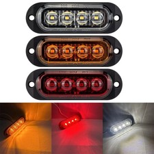 Solución de iluminación LED 2 piezas marcadores laterales impermeables adecuados para todos los vehículos