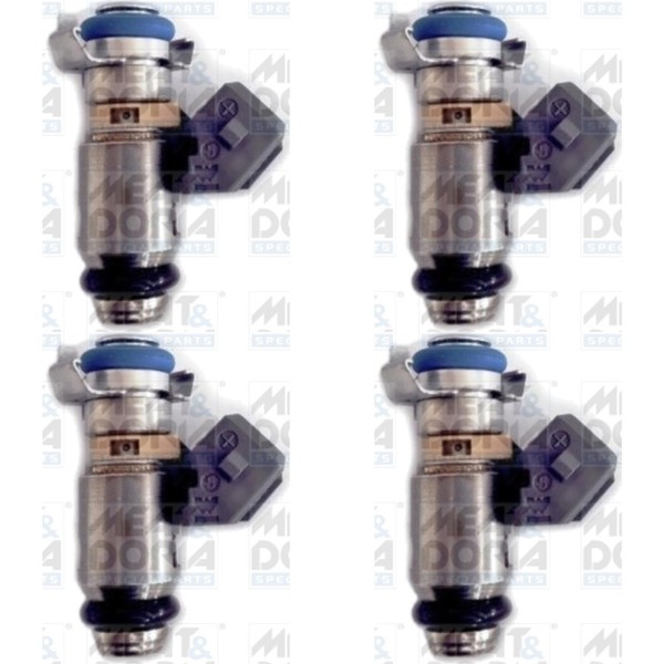 4X Meat & Doria EinspritzdüSe FüR Dacia Duster Renault Kangoo Express FW0/1_-image