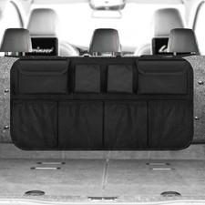 Car Trunk Organizer Storage Bag - Large Capacity Car Backseat Hanging Organiz...
