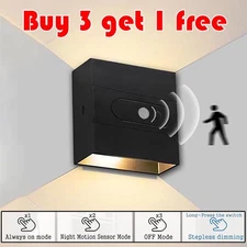 Modern Wall Sconces Lamps Bedroom With USB Wireless Interior LED Wall Lights