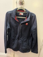 Chick-fil-A OOBE Navy Blue Fleece Full Zip Jacket Pullover Men s/Women s M