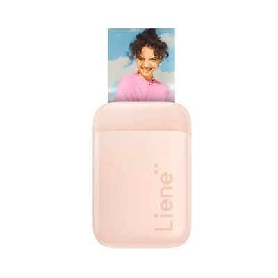 Liene Pearl K100 2x3 Portable Photo Printer Pink Bluetooth + 50 ZINK Sheets