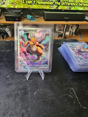 Dragonite Dark Shadows Oil Painting Style Pokémon