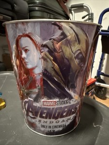 Marvel Avengers Endgame AMC Collectible Popcorn Bucket/Theater Tin