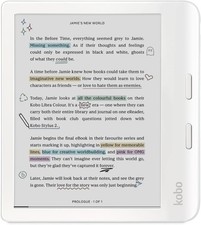 Kobo Libra Colour | eReader | 7” Glare-Free Colour E Ink Kaleido 3 Display-White
