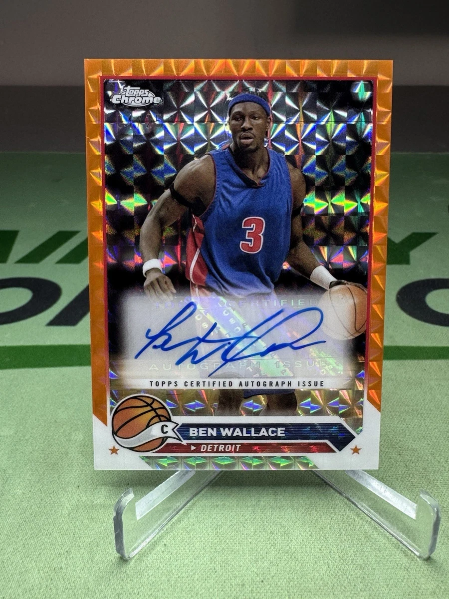 その他 UD Ben Wallace auto card その他 UD Ben Wallace auto card Ben Wallace Detroit Pistons