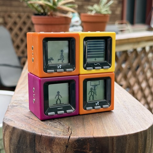 Radica Cube World - Series 1 - set of 4 New Batteries - Tested - Working!