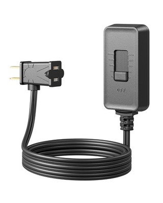 Plug in Light Dimmer for Table Lamp Bedside LED Bulbs Slide Control Switch