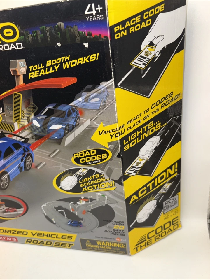 Tagamoto Code the Road Toll Booth Road Set With 1 Motorized Vehicle Easy Connect - Image 4 of 4