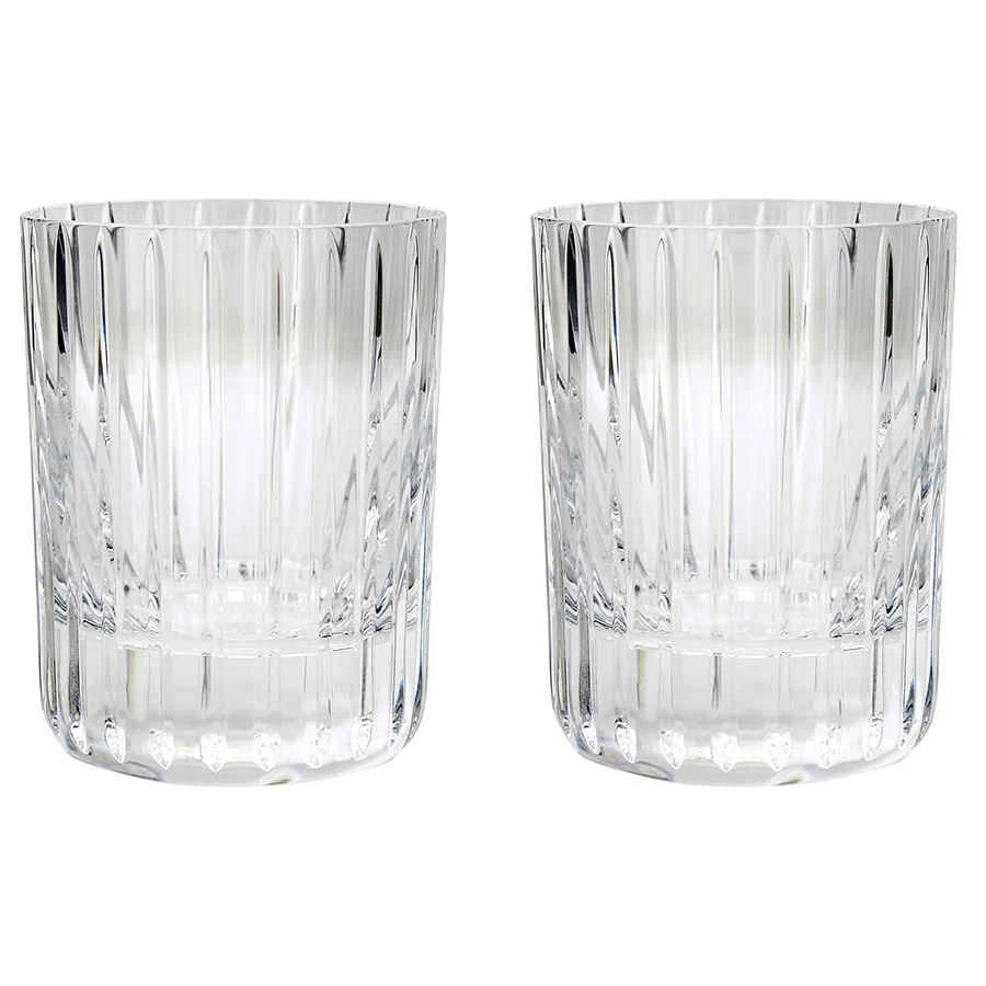 Lot 6 Verres Tumbler Anciens Baccarat Harmonie - Cristal France - 4 1/8 Po