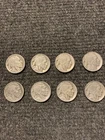 Lot Of 8 Consecutive Buffalo Nickels 1923-30.