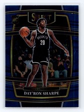 2021-22 Panini Select #33 Day'Ron Sharpe Blue (Retail Base) RC