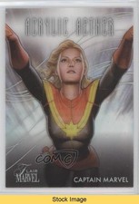 2023 Flair Marvel Acrylic Aether Captain Marvel #AA6 READ 0g4