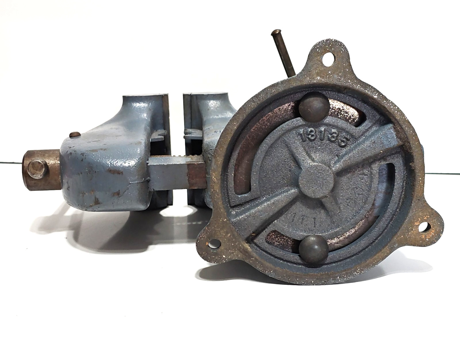 Vintage Torco 40 Vise 4" Swivel Base Made By Wilton Schiller Pk ILL USA