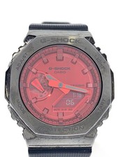 CASIO Quartz Watch G SHOCK Digital Analog RED BLK