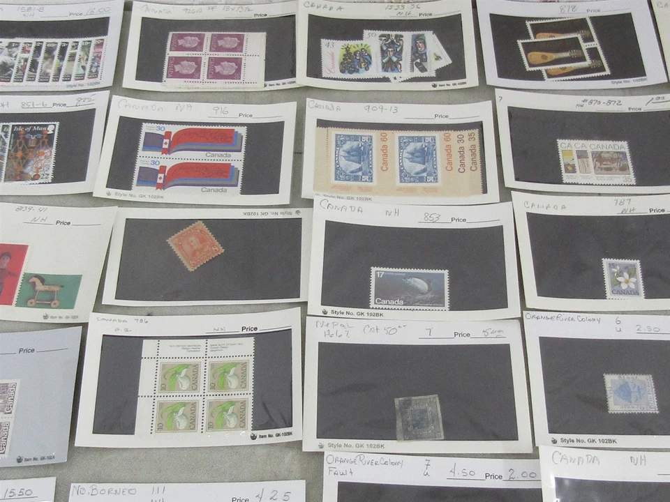 Nystamps Canada many mint NH old stamp collection high cost d13pd - Image 4 of 4