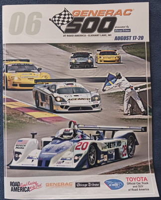 #ad #ad 2006 Generac 500 At Road America Program Elkhart Lake WI August 17 20 2006 $19.95