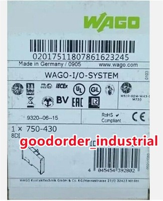 New Factory Sealed WAGO 750-430 PLC Module 750-430 750-430