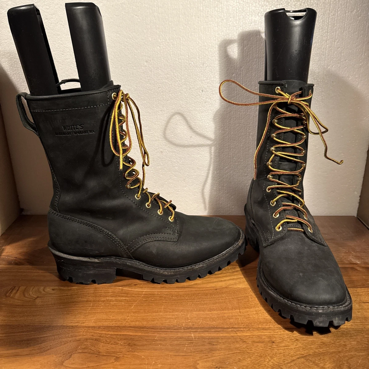 Whites Hathorn H7809 Wildland Logger Packer Plain Toe Work Boots Mens 11.5 EE whites-boots-h7809-alt2.jpg main image 2