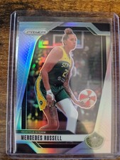 2024 Panini Prizm WNBA Mercedes Russell Silver Holo Prizm #109 Seattle Storm