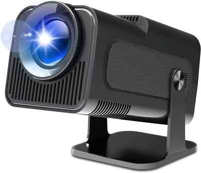 Magcubic Neu HY320 Tragbarer Auto Keystone Projektor, Natvie 1080P 4k -SCHWARZ-