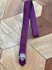 Next Boys Pink Skull Halloween Tie