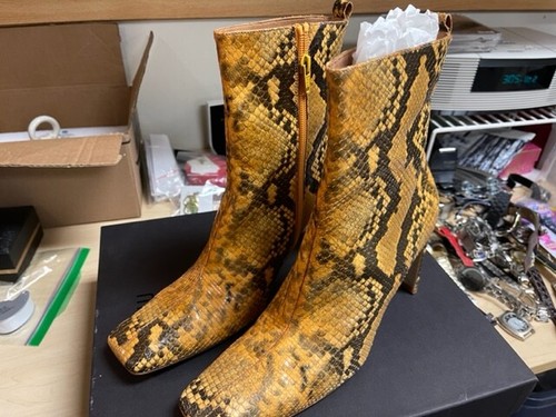 miista snakeskin boots