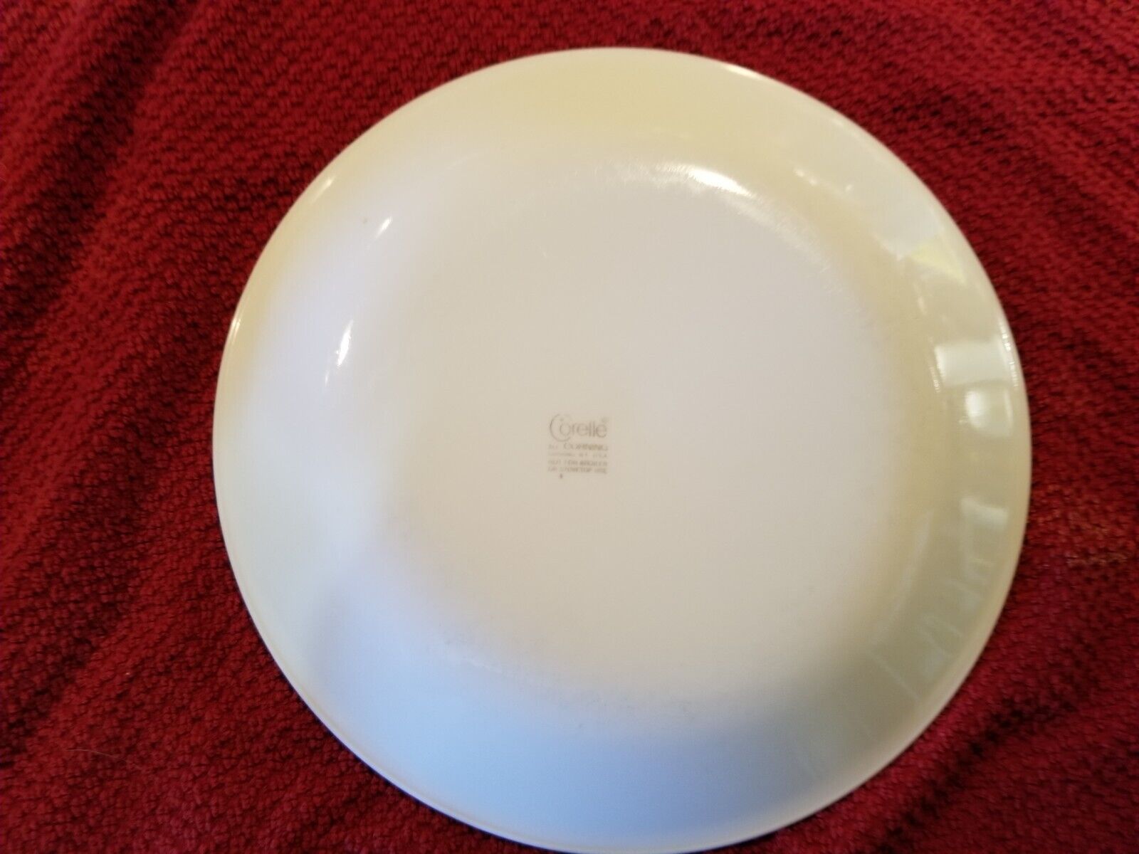 Vintage Corning Ware Corelle Crazy Daisy Plate 8 1/2" - Retired